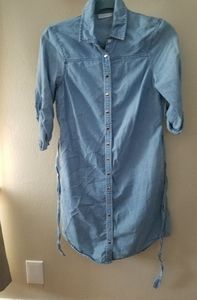 Denim Shirt Dress